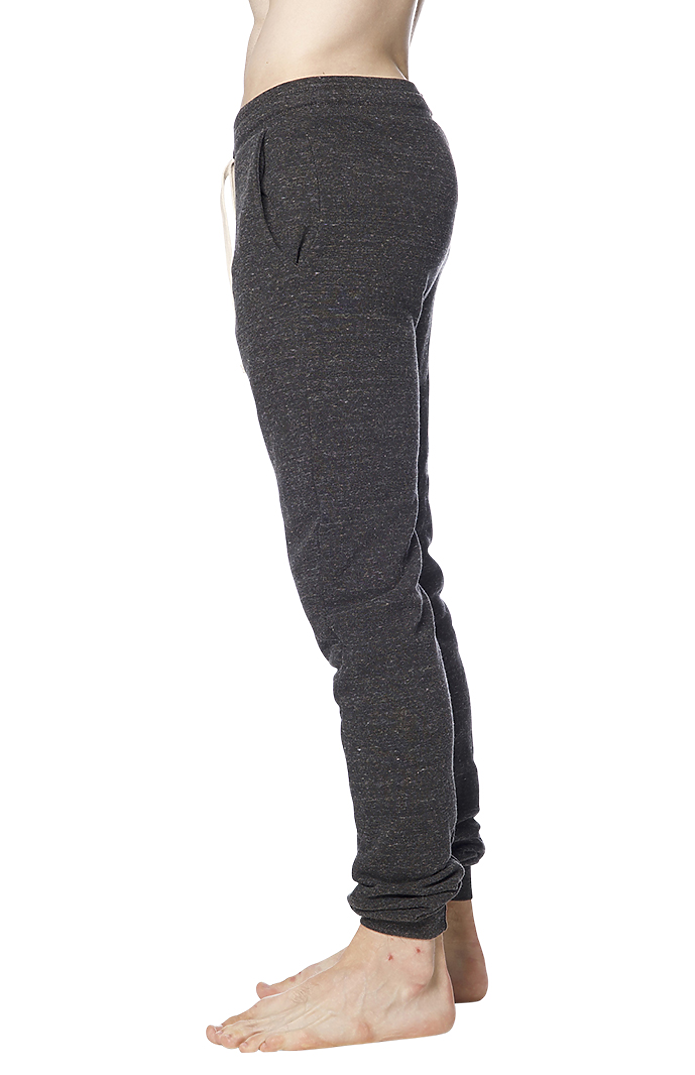 Royal Apparel 37170 Unisex eco Triblend Fleece Jogger Pant - Eco Tri Charcoal