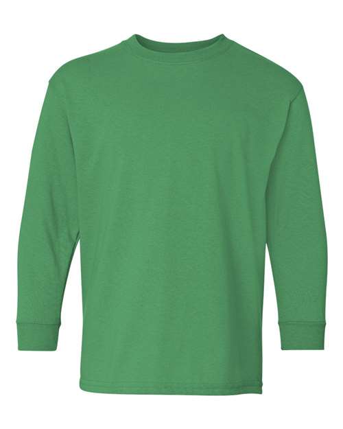 Gildan 5400B Youth Heavy Cotton Long Sleeve T-Shirt