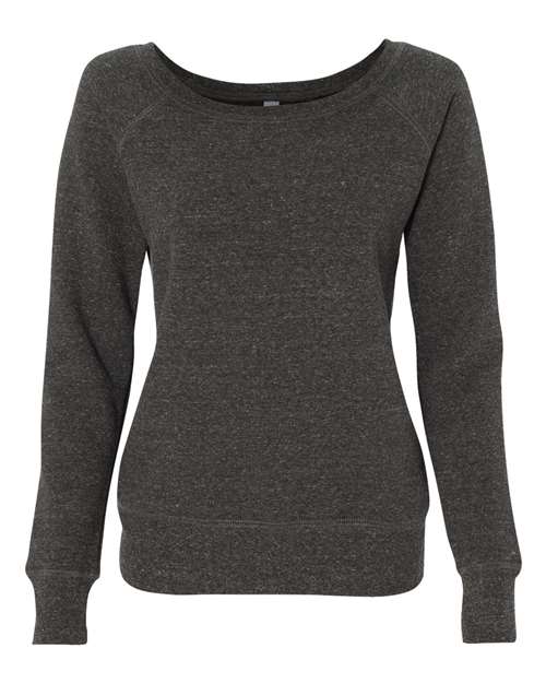 BELLA + CANVAS Women’s Sponge Fleece Wide Neck Sweatshirt - BELLA + CANVAS 7501