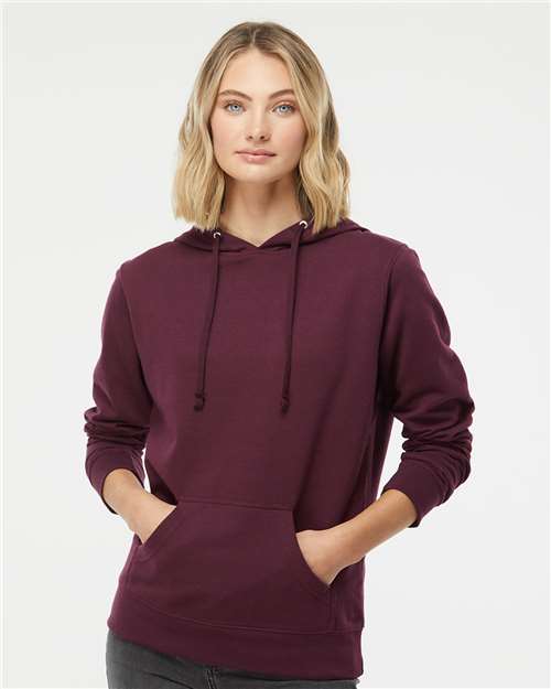 Independent Trading Co. Women's Junior Fit Heavenly Fleece Lightweight Hooded Sweatshirt - Independent Trading Co. SS650