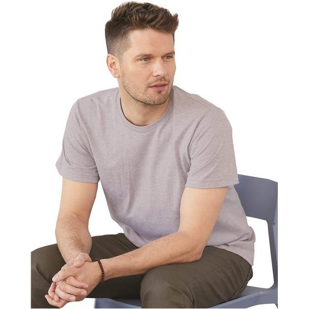 Bayside Unisex USA-Made 50/50 Fine Jersey T-Shirt - Bayside 5010 Bayside