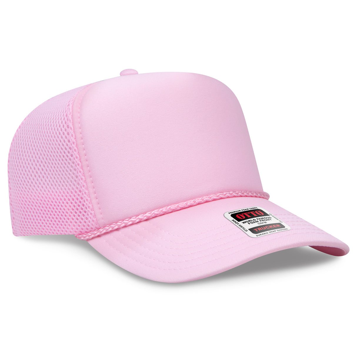 OTTO CAP® 5 Panel High Crown Air Mesh Back Trucker Hat OTTO 39-166