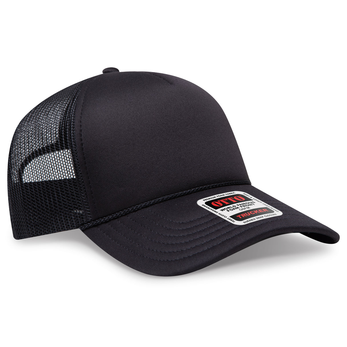 OTTO CAP® 5 Panel Low Profile Mesh Back Trucker Hat OTTO 39102-1