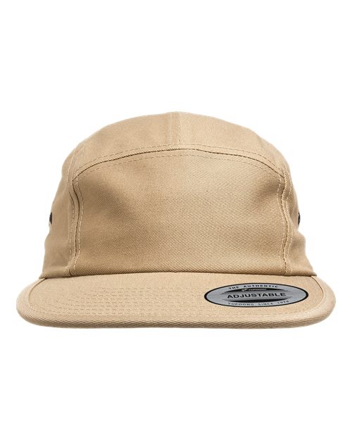 YP Classics Classic Jockey Flat Bill Cap - Yupoong 7005