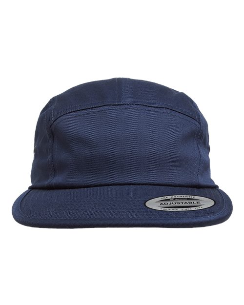 YP Classics Classic Jockey Flat Bill Cap - Yupoong 7005