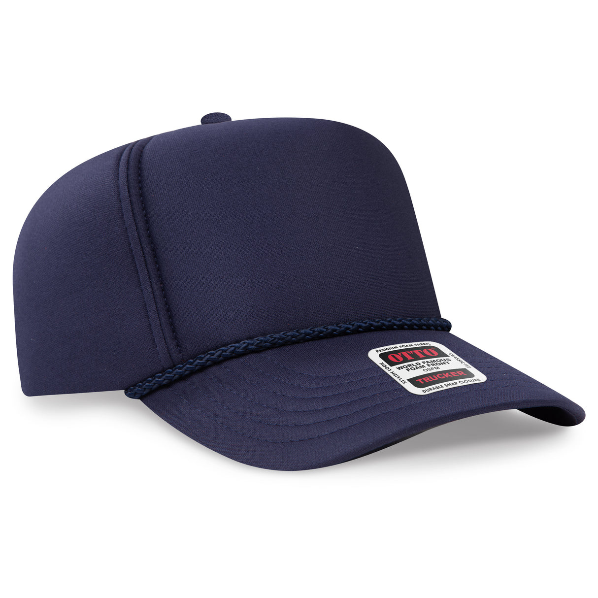 OTTO CAP® 5 Panel High Crown Full Foam Cap OTTO 394-1