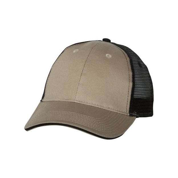 Valucap Sandwich Trucker Cap - Valucap S102 Valucap