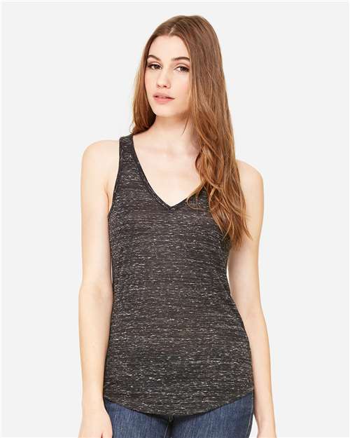 Bella + Canvas 8805 Women's Flowy V-Neck Tank