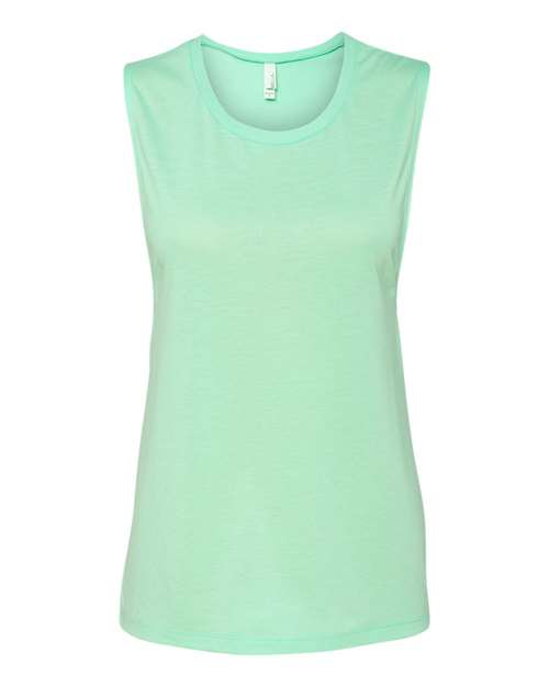 BELLA + CANVAS Women's Flowy Scoop Muscle Tank - BELLA + CANVAS 8803
