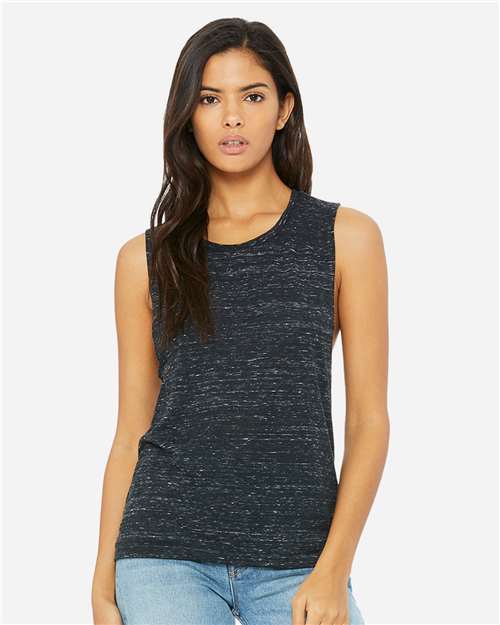 Bella + Canvas 8803 Women's Flowy Scoop Muscle Tank