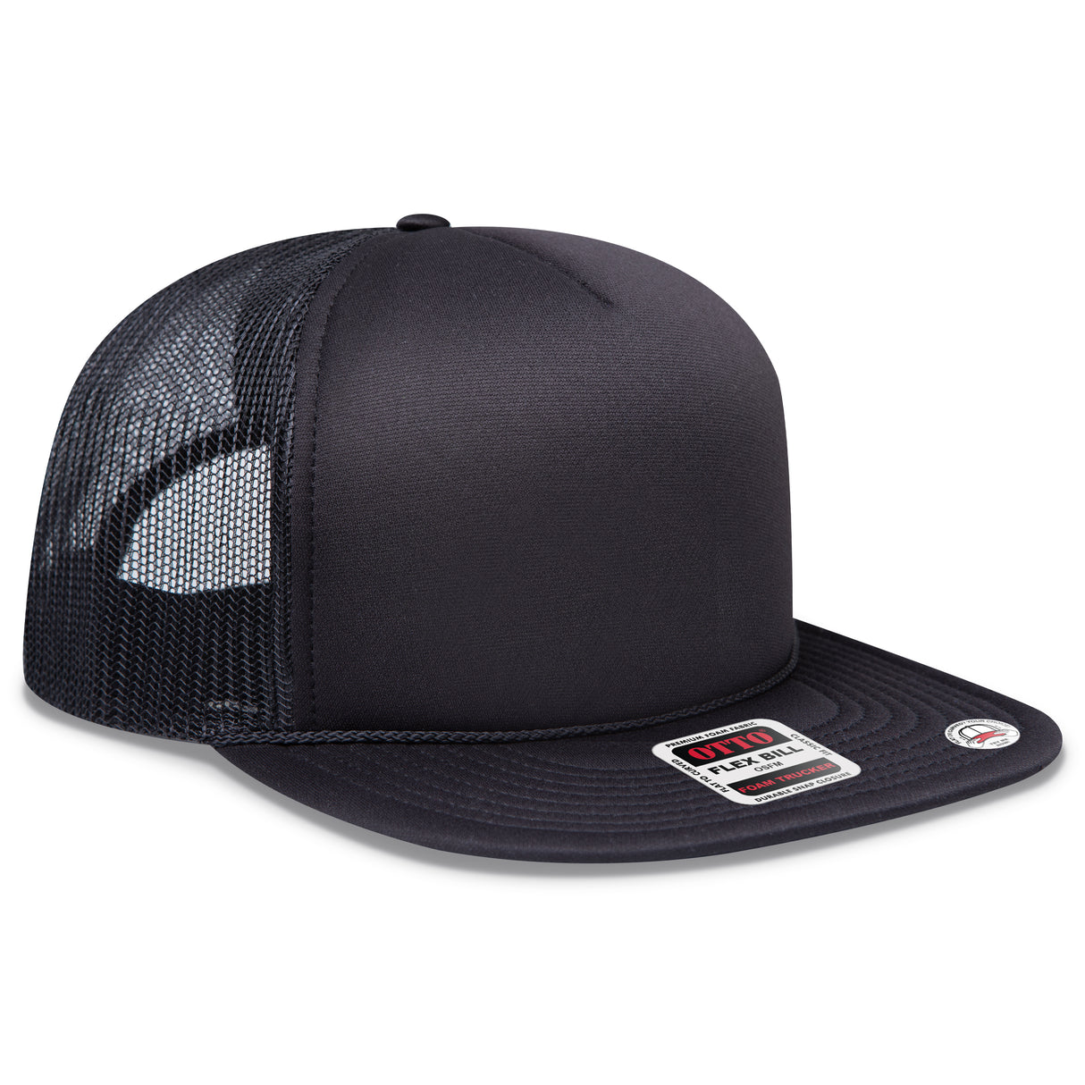 OTTO CAP® OTTO SNAP 5 Panel Pro Style Mesh Back Trucker Snapback Hat OTTO 3995015-1
