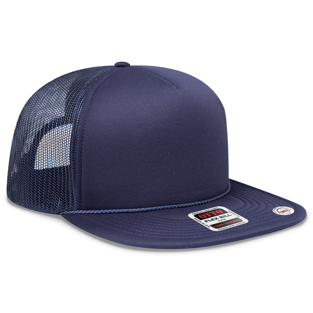 OTTO CAP® OTTO SNAP 5 Panel Pro Style Mesh Back Trucker Snapback Hat OTTO 3995015-1
