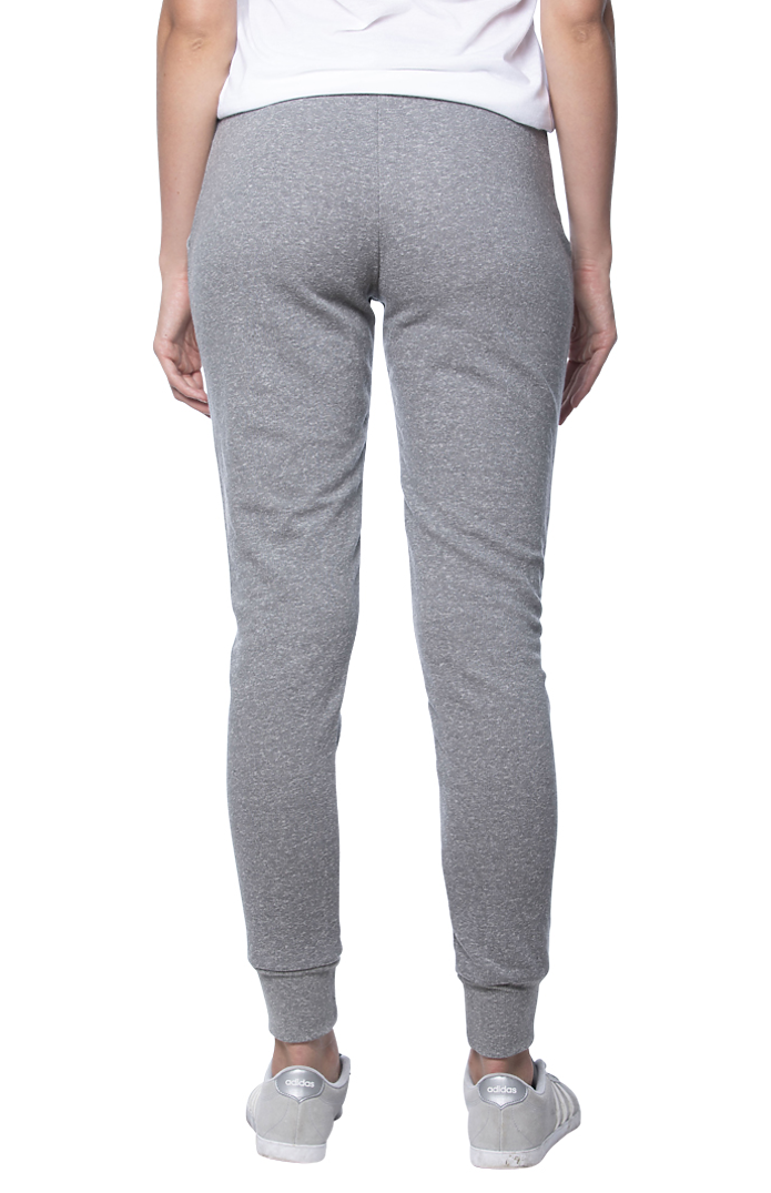 Royal Apparel 40017 Women's Triblend French Terry Jogger Pant - Tri Vintage Grey