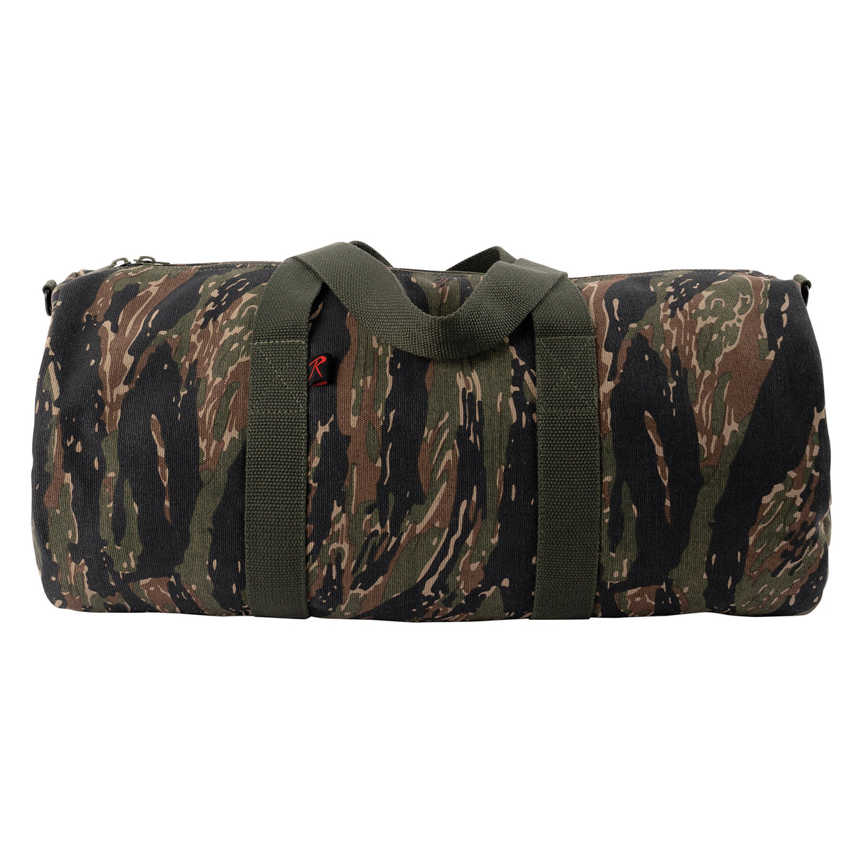 Rothco Canvas Shoulder Duffle Bag Tiger Stripe Camo Size 24 Inches