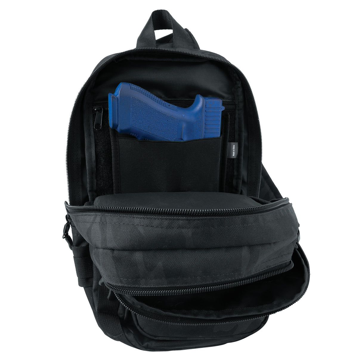 Rothco Tactical Traveler Sling Bag Midnight Black Camo