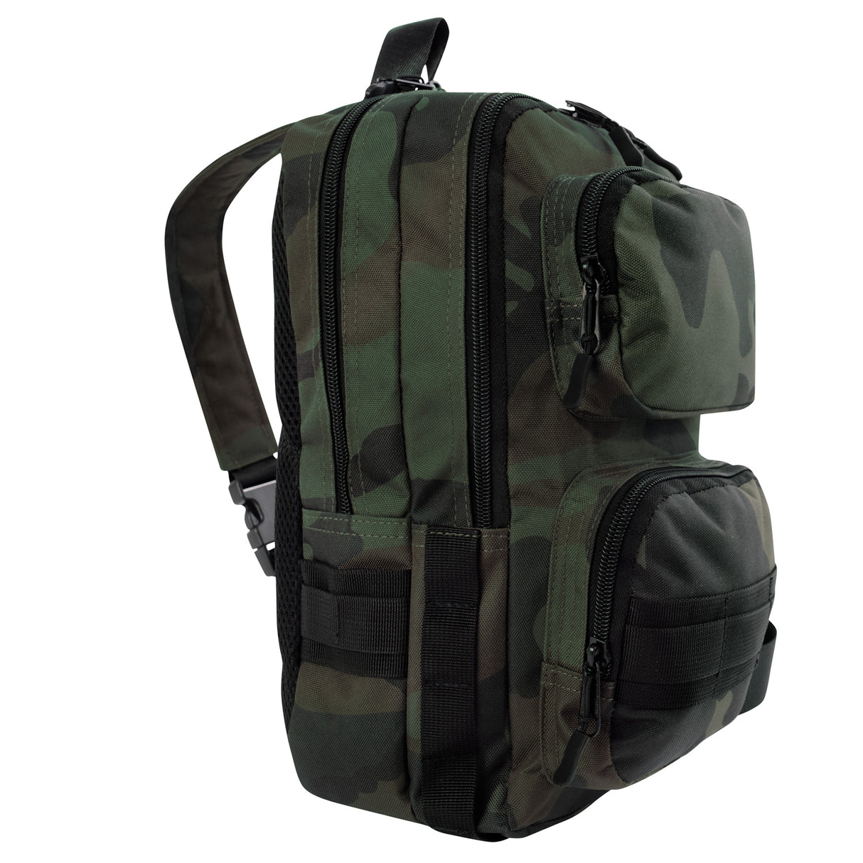 Rothco Tactical Traveler Sling Bag Midnight Woodland Camo