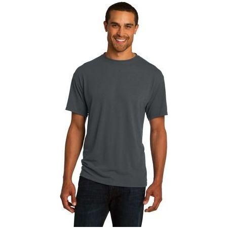 Mens Sport 100% Polyester T-Shirt Joe's USA Large Charcoal Grey