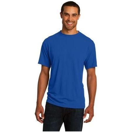 Mens Sport 100% Polyester T-Shirt Joe's USA Medium Royal