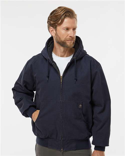 DRI DUCK Men's Cheyenne Boulder Cloth™ Hooded Jacket with Tricot Quilt Lining - DRI DUCK 5020