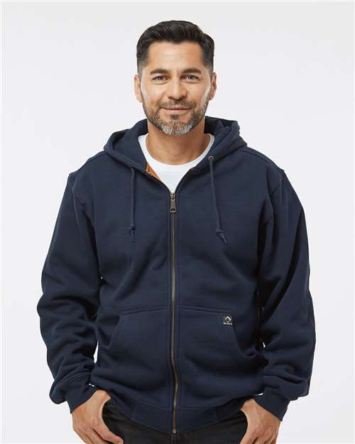 DRI DUCK Men's Crossfire Heavyweight Power Fleece Hooded Jacket with Thermal Lining - DRI DUCK 7033