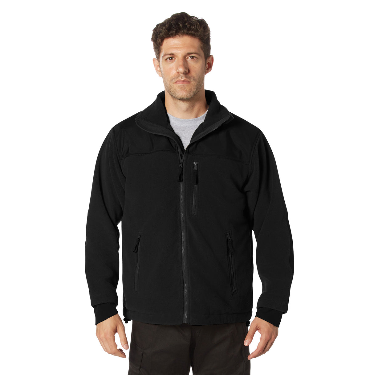 Rothco Covert Ops Concealed Carry Soft Shell Jacket Black Size 3XL