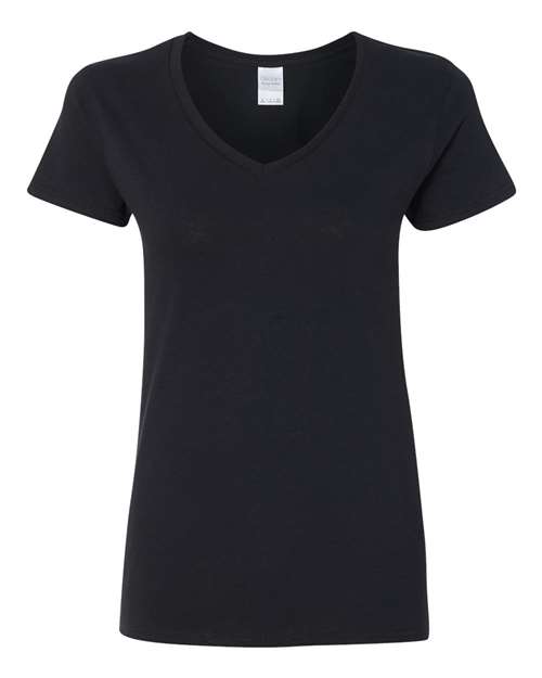 Gildan Women's Heavy Cotton™ V-Neck T-Shirt - Gildan 5V00L
