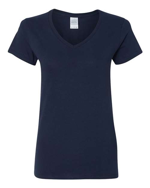 Gildan Women's Heavy Cotton™ V-Neck T-Shirt - Gildan 5V00L
