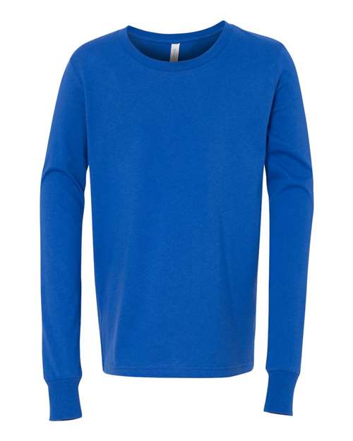 Bella + Canvas 3501Y Youth Jersey Long Sleeve Tee