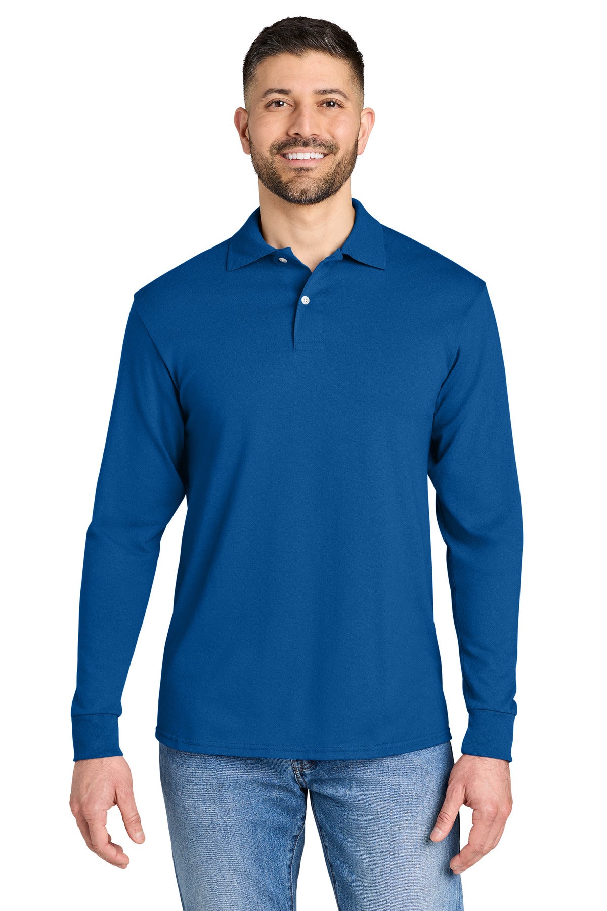 Jerzees ® Dri-Power ® Long Sleeve Sport Shirt 437LS - Jerzees 437LS