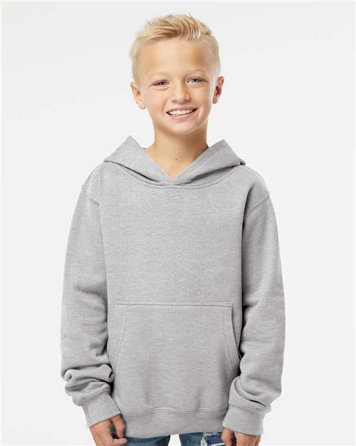 Independent Trading Co. Youth Midweight Hooded Sweatshirt - Independent Trading Co. SS4001Y