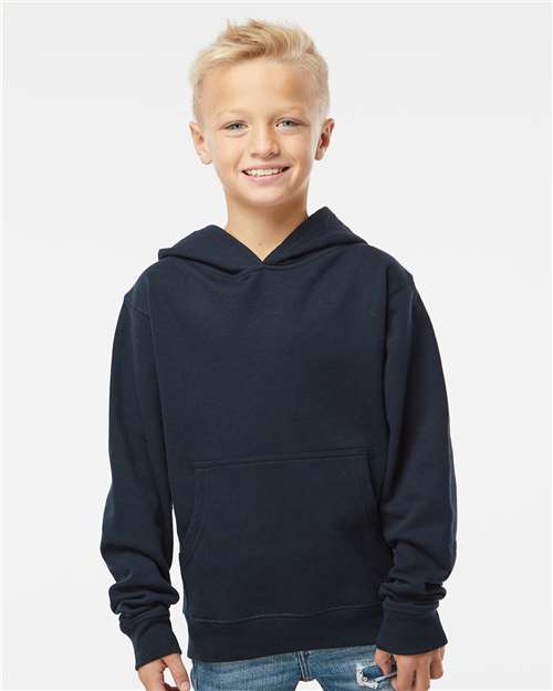Independent Trading Co. SS4001Y Youth Midweight Hooded Sweatshirt | Wholesale Youth Hoodie