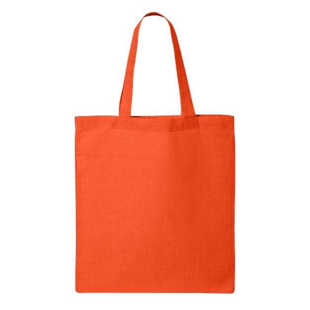 Q-Tees Economical Tote - Q-Tees QTB Q-Tees Orange One Size