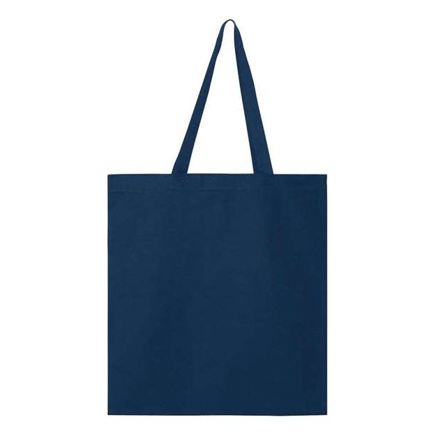 Q-Tees Promotional Tote - Q-Tees Q800 Q-Tees Navy One Size