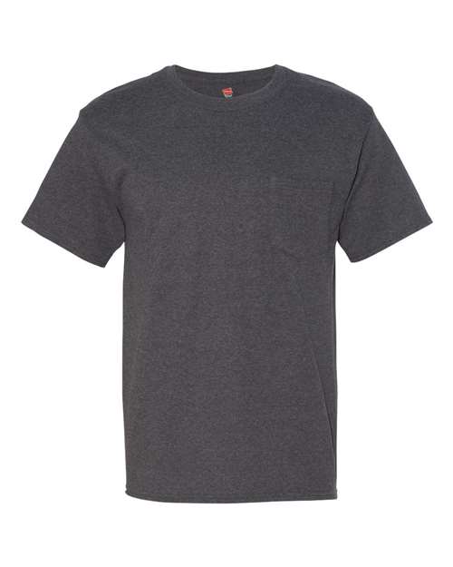 Hanes 5190 Men's Beefy-T Pocket T-Shirt
