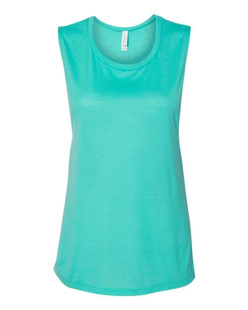 Bella + Canvas 8803 Women's Flowy Scoop Muscle Tank