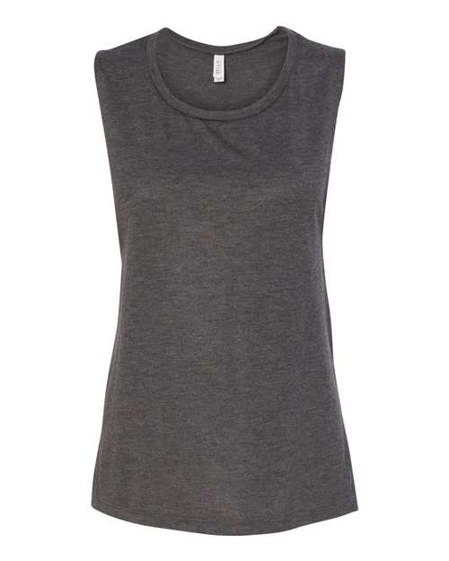 BELLA + CANVAS Women's Flowy Scoop Muscle Tank - BELLA + CANVAS 8803