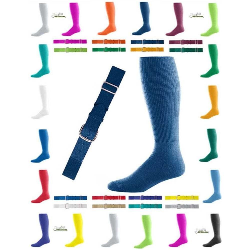 Intermediate Baseball Belt And Sock Combo - Navy Joe's USA