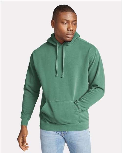 Comfort Colors 1567 Unisex Garment-Dyed Hooded Sweatshirt