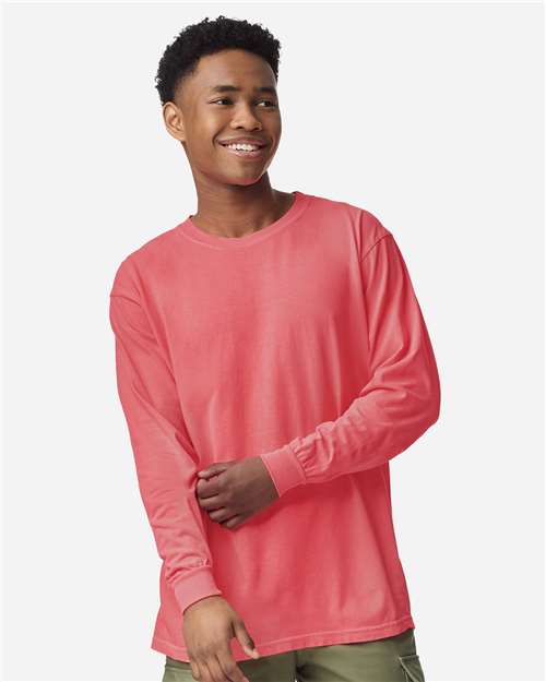 Comfort Colors Unisex Garment-Dyed Heavyweight Long Sleeve T-Shirt - Comfort Colors 6014
