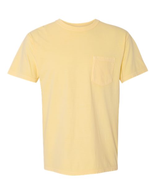 Comfort Colors 6030 Unisex Garment-Dyed Heavyweight Pocket T-Shirt