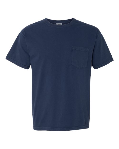Comfort Colors 6030 Unisex Garment-Dyed Heavyweight Pocket T-Shirt