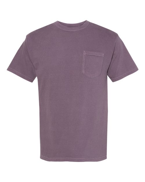 Comfort Colors 6030 Unisex Garment-Dyed Heavyweight Pocket T-Shirt