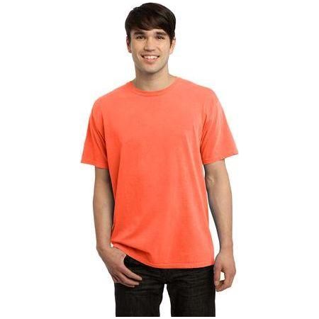 Mens Essential Pigment-Dyed Tee Joe's USA Medium Neon Orange
