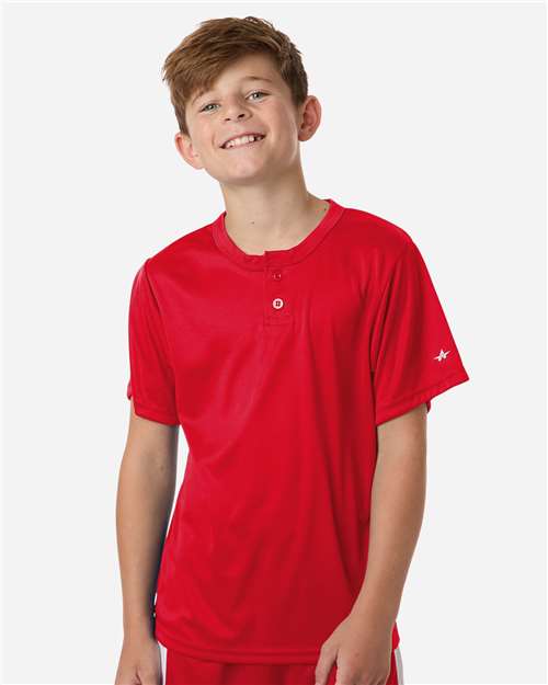 Alleson Athletic Youth B-Core Placket Jersey - Alleson Athletic 2930
