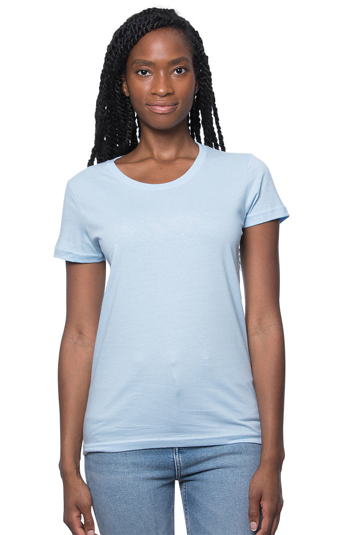 Royal Apparel 5001ORGW Women's Organic Short Sleeve Tee - Heaven