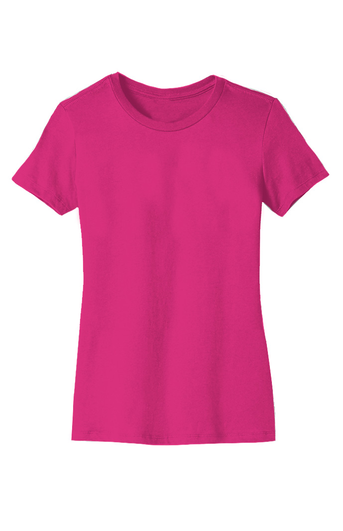 Royal Apparel 5001W Women's Short Sleeve Tee - Fuchsia