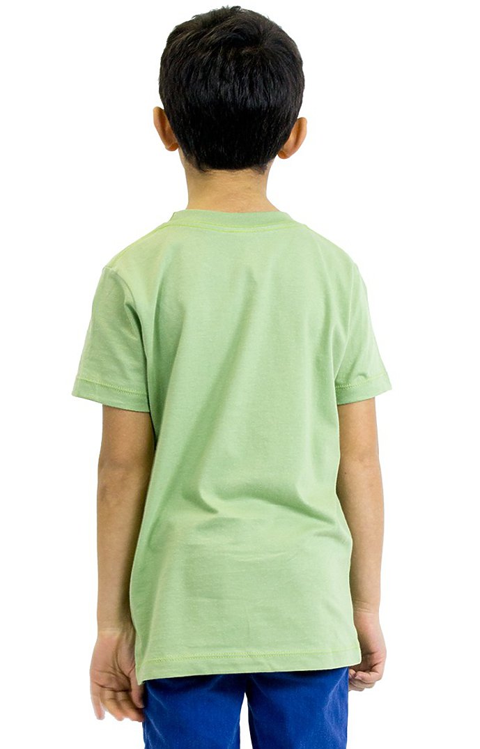 Royal Apparel 5021ORG Youth Organic Short Sleeve Crew Tee - Avocado