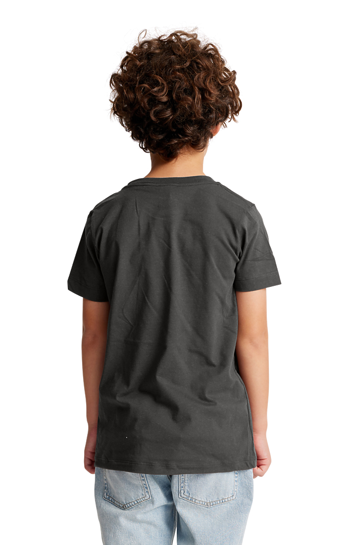 Royal Apparel 5021ORG Youth Organic Short Sleeve Crew Tee - Slate