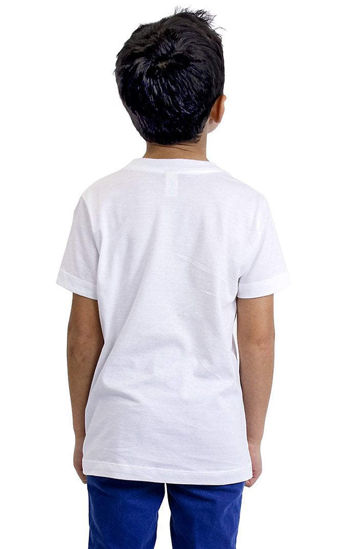 Royal Apparel 5021ORG Youth Organic Short Sleeve Crew Tee - Salt