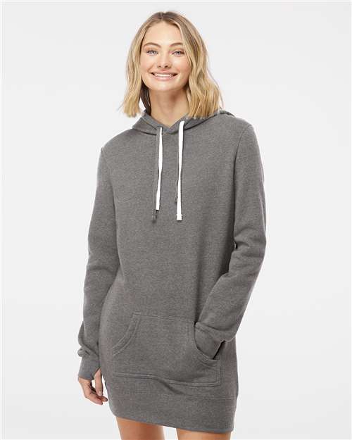 Independent Trading Co. Women’s Special Blend Hooded Sweatshirt Dress - Independent Trading Co. PRM65DRS